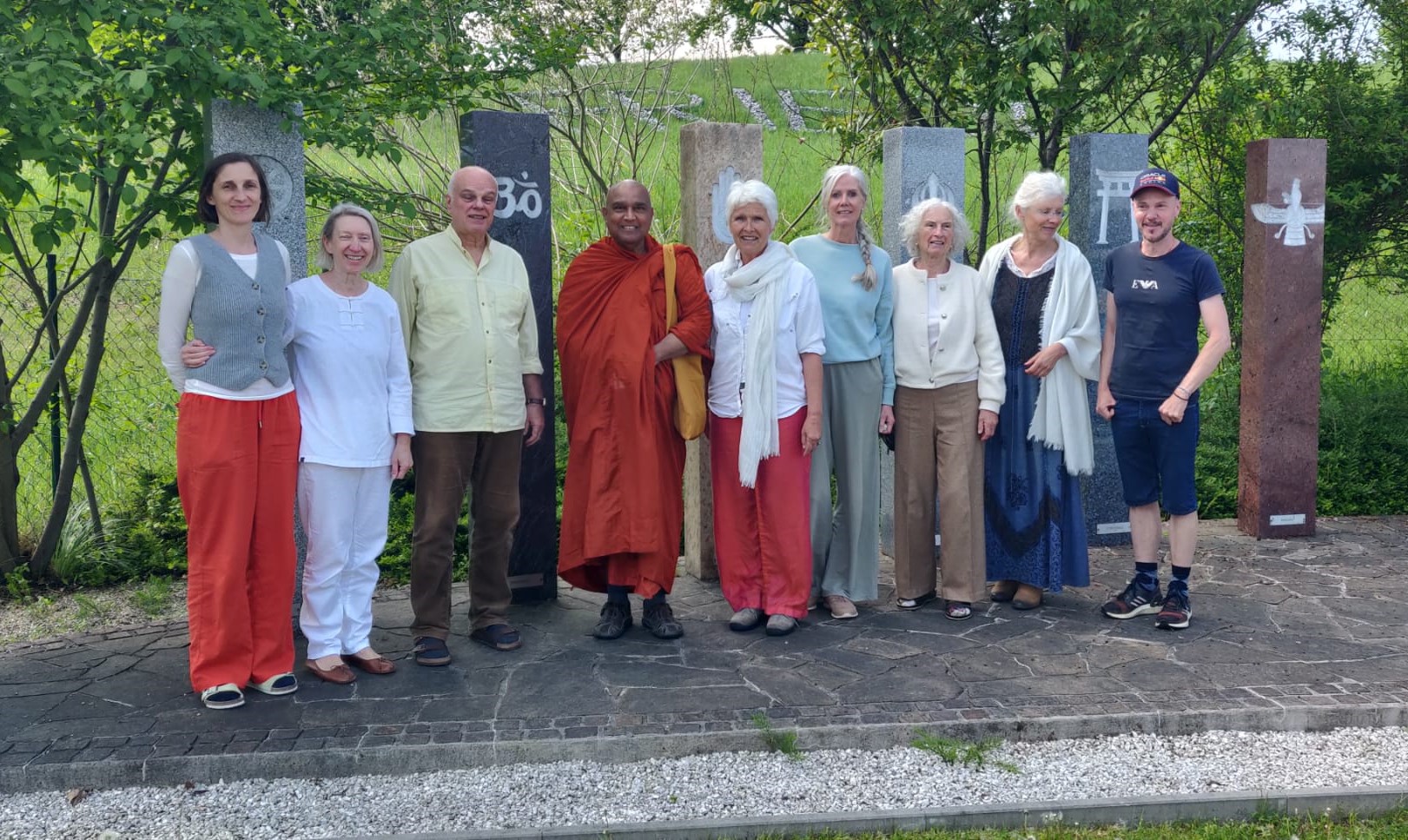 Retreat-Teilnehmende Dhammazentrum Nyanaponika